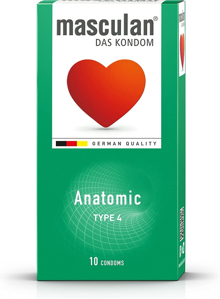 Masculan Anatomic Condom Extra Comfort Type 4,10 pcs