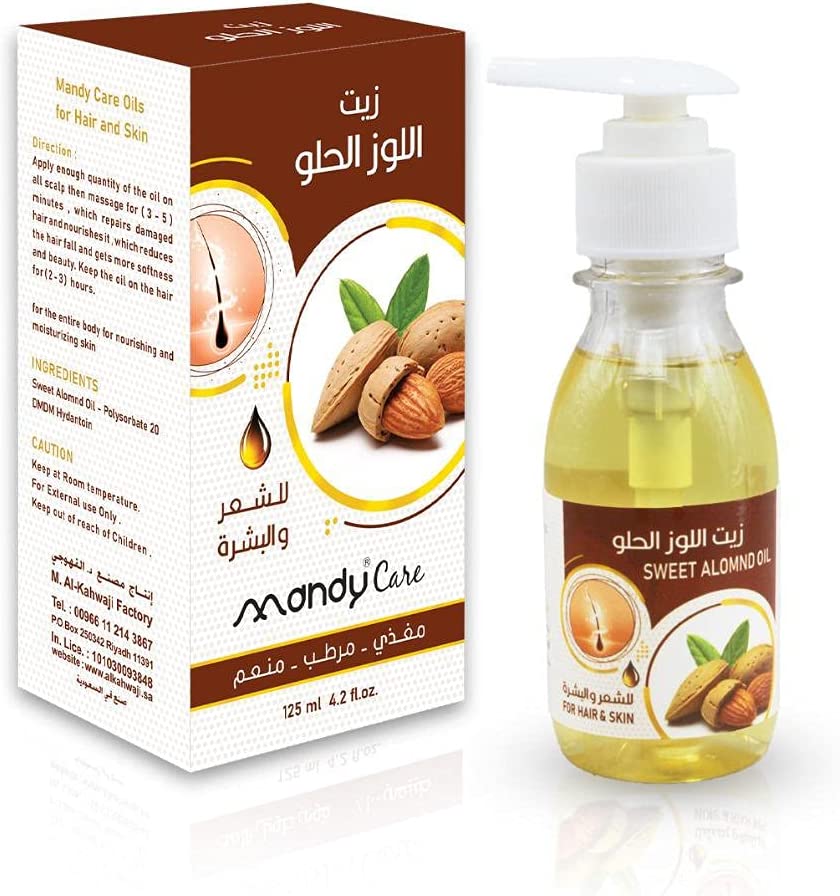 Mandy Care Sweet Almond Oil 125ml1