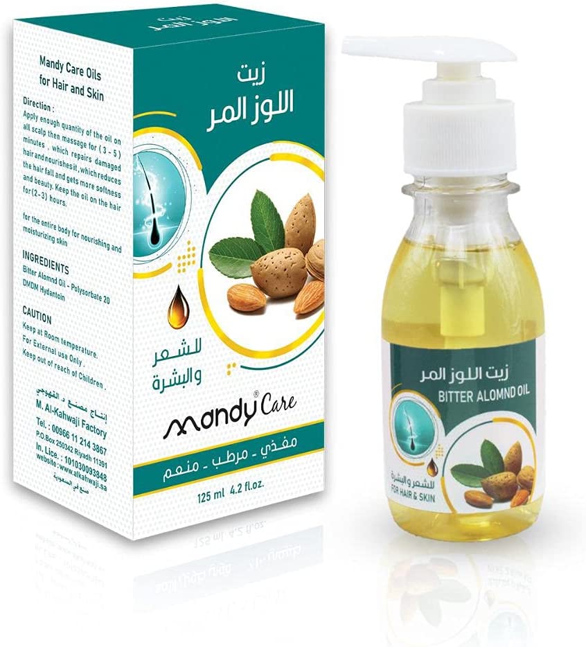 Mandy Care Bitter Almond Oil For Hair And Skin