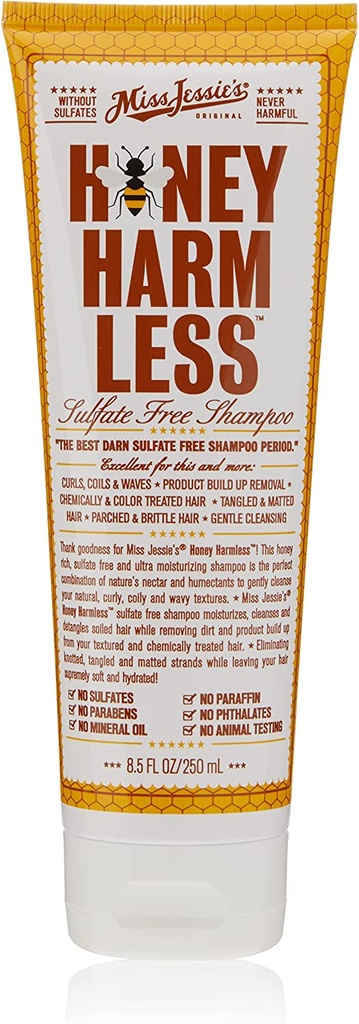 Honey Harm Less By Miss Jessies For Unisex - 8.5 Oz Shampoo White