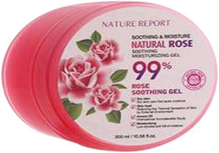 Natural Rose Soothing Moisturizing Gel 300 Ml