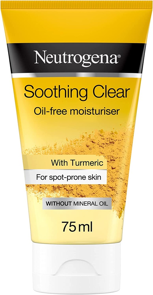 Neutrogena Soothing Clear Oil-free Moisturiser Hydrates & Calms Stressed Skin 75ml