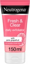 Neutrogena Fresh & Clear Daily Exfoliator Pink Grapefruit & Vitamin C 150ml
