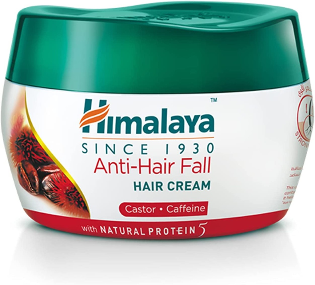 Himalaya Anti Hair Fall Cream Nourish The Hair Stimulate Hair Growth & Reduce Hair Breakage - 140ml