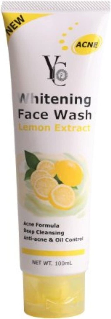 Yc Whitening Face Wash Lemon 100ml