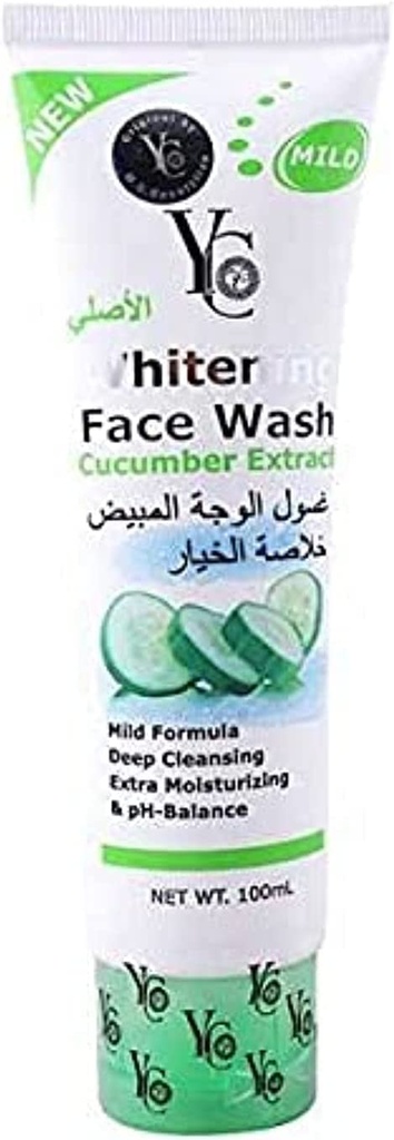 Yc Whitening Face Wash Cucumber 100ml