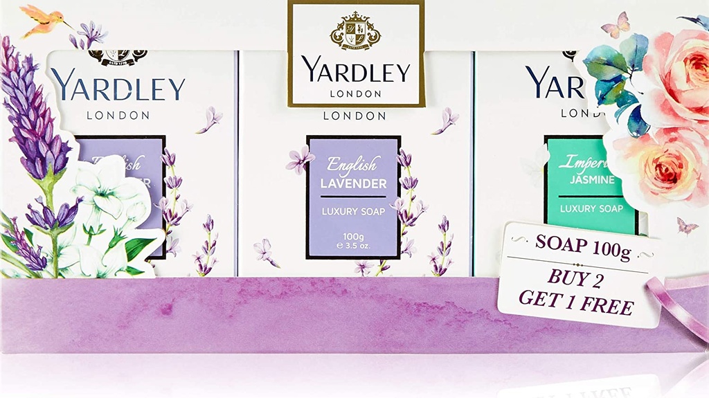 Yardley London Soap Long Lasting Rich And Creamy Lather Beautiful Scented Fragrance 100 Gm X 3