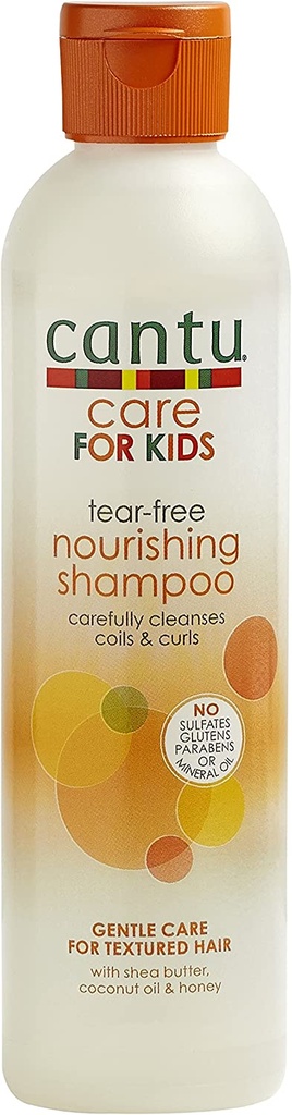 Cantu Care For Kids Nourishing Shampoo 8 Ounce (tear-free) (235ml) (2 Pack)