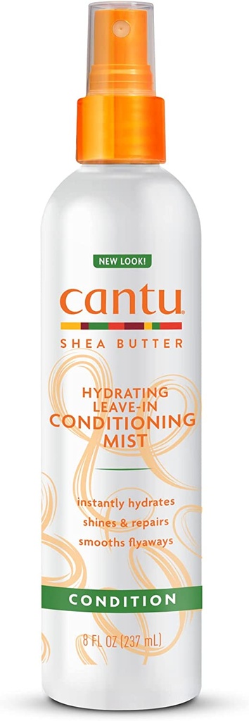 Cantu Shea Butter Hydrating Leave In Conditioning Mist 8 Fluid Ounce