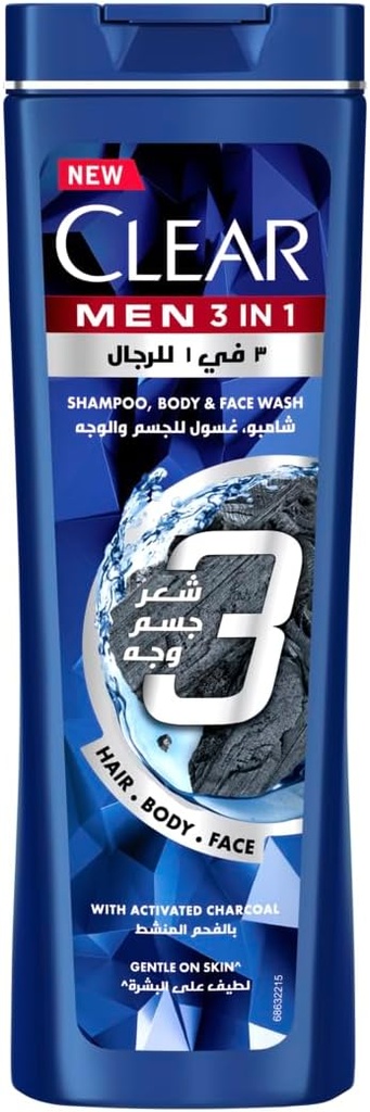 Clear Men's Anti-dandruff Shampoo Deep Cleanse 200ml