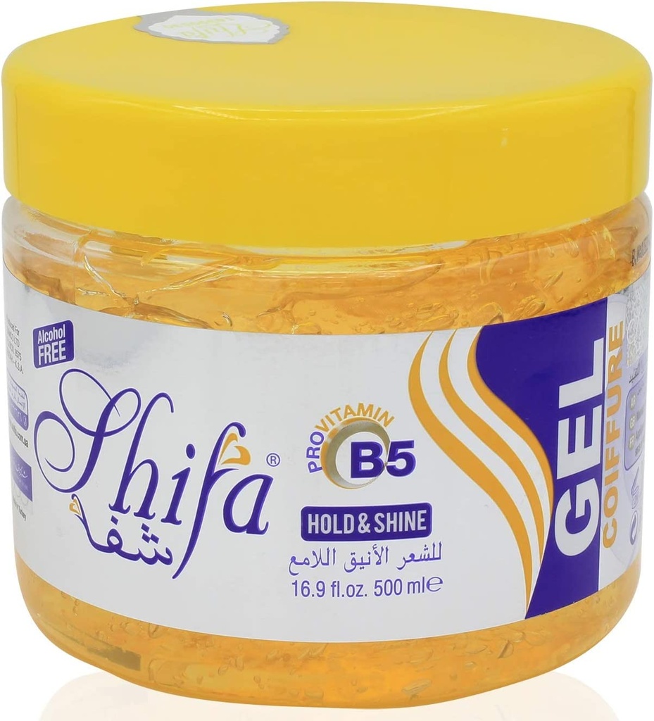 Shifa Hold And Shine Hair Gel Alcohol Free 500 Ml