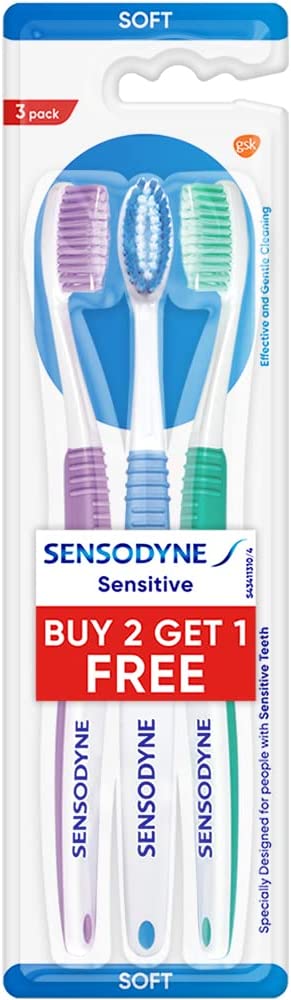 Sensodyne Sensitive Toothbrush (2+1 Pack)