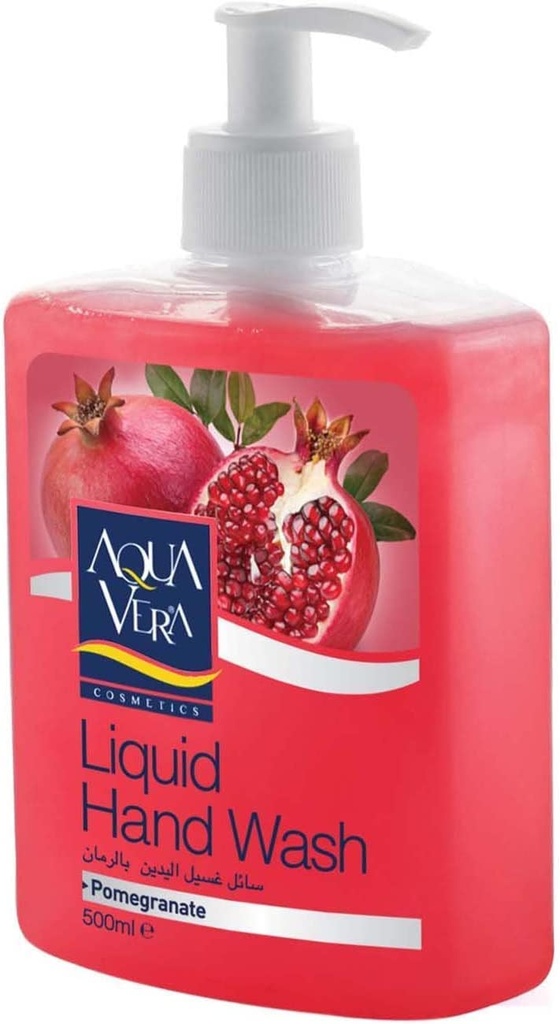 Aqua Vera Liquid Hand Wash Pomegranate9