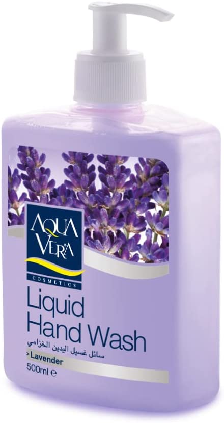AquaVera Liquid Hand WashLavender Scent 500ml
