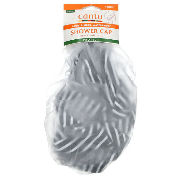 Cantu Cloth Terry Lined Shower Cap - 1ct