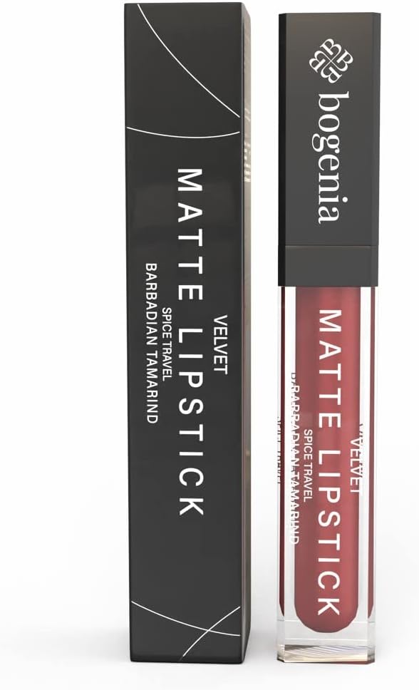 Bogenia Matte Lipstick Velvet Barbadian Tamarind Bg720.010