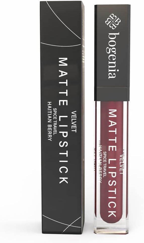 Bogenia Matte Lipstick Velvet Haitian Berry Bg720.005