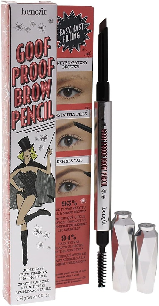 Benefit Goof Proof Brow Pencil 03 Medium, 0.34 G