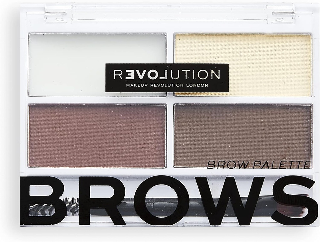 Revolution Relove Colour Cult Brow Palette Dark