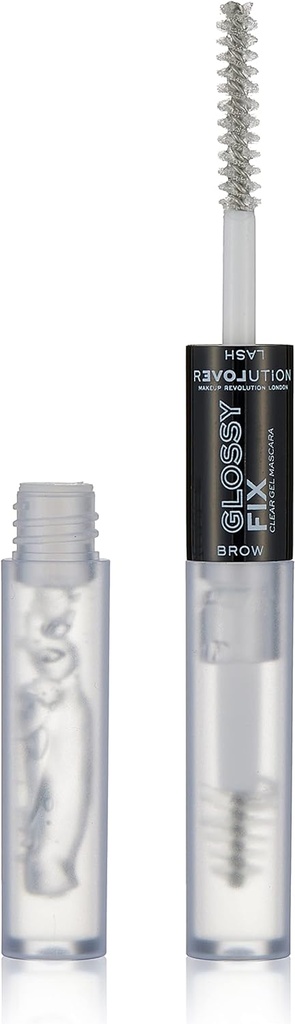 Revolution Relove Glossy Fix Clear Brow Gel & Mascara