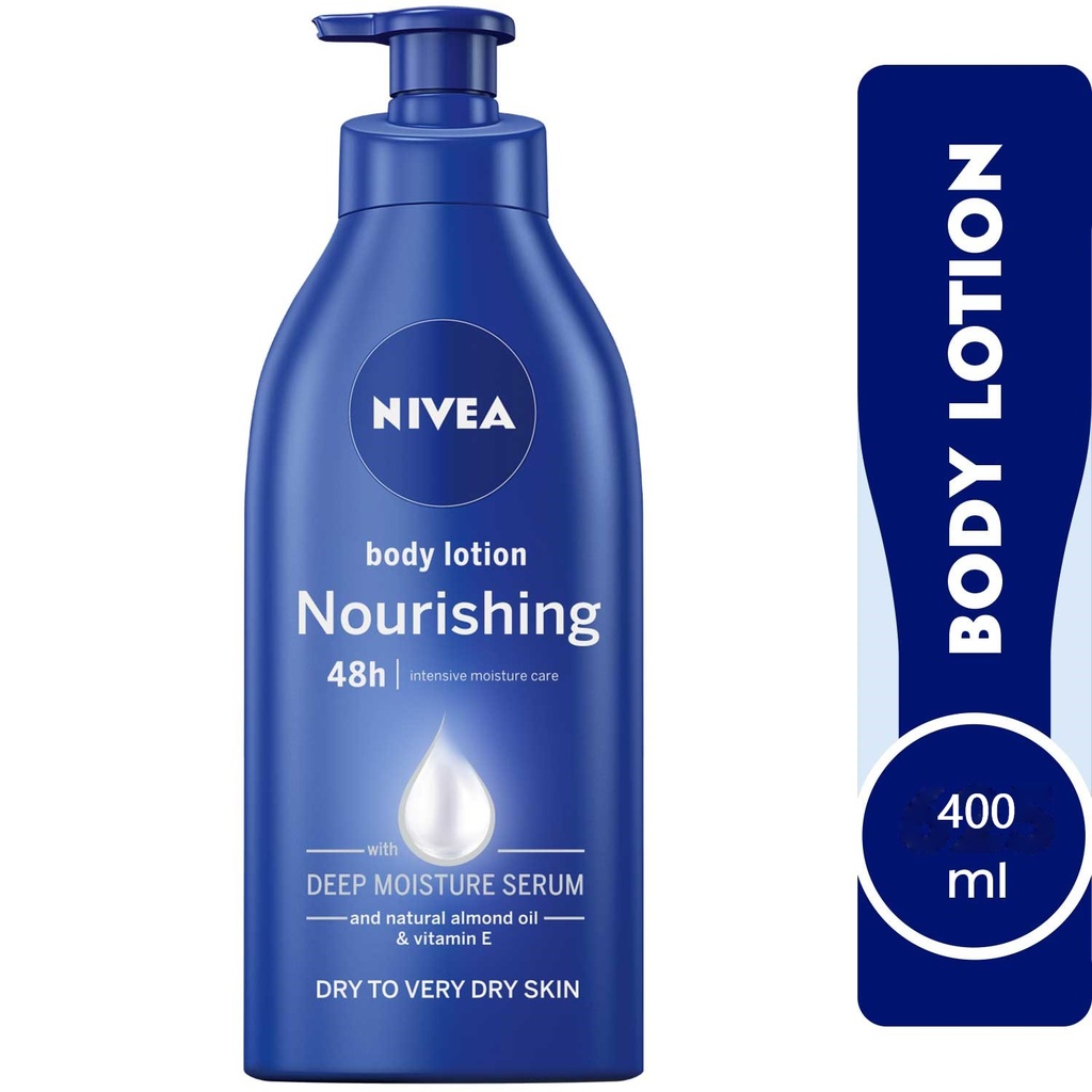 Nivea Body Lotion Extra Dry Skin Nourishing Almond Oil & Vitamin E 400ml