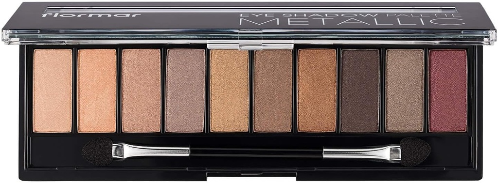 Flormar Eyeshadow Palette, 04 Metallic