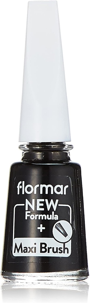 F/m Classic Nail Enamel With New Improved Formula & Thicker Brush - 313 Black Minimalism