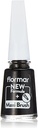 F/m Classic Nail Enamel With New Improved Formula & Thicker Brush - 313 Black Minimalism