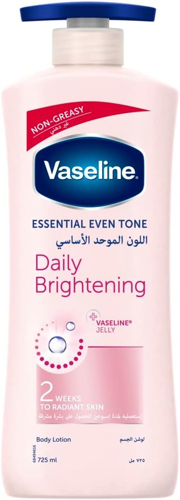 Vaseline Body Lotion Even Tone Uv Lightening 725ml