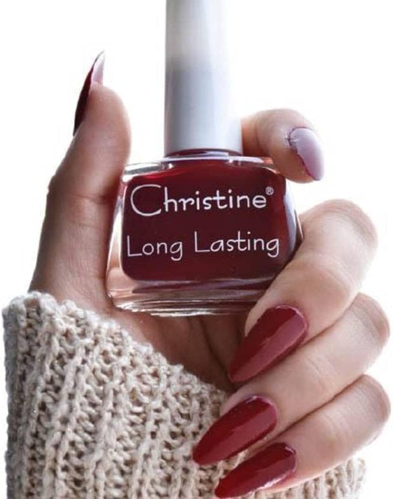 Christine's Manicure Nail Polish, 26 Red