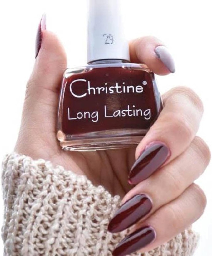 Christine's Manicure Nail Polish, 29 Red