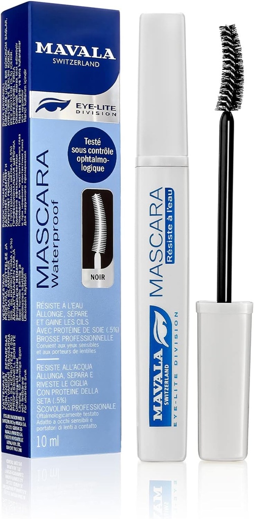 Mavala Mascara Water Proof, Black, 10 Ml