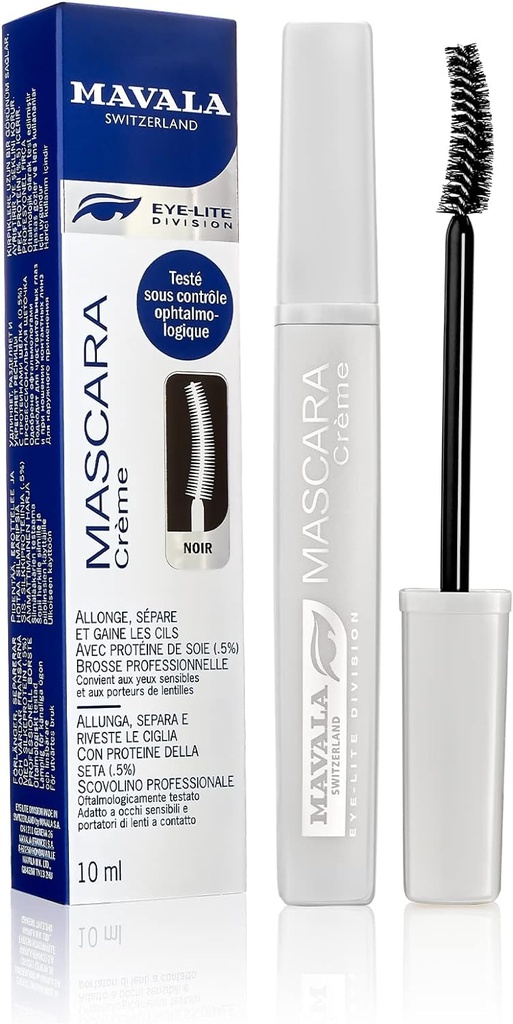 Mavala Mascara Creamy Black For Women - 0.32 Oz