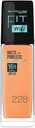 Maybelline New York Fit Me Matte + Poreless Liquid Foundation, 228 Soft Tan | Matte Foundation | Oil Control Foundation | Foundation With Spf, 30 Ml