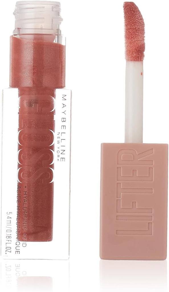 Maybelline New York Lifter Gloss With Hyaluronic Acid, 09 Topaz