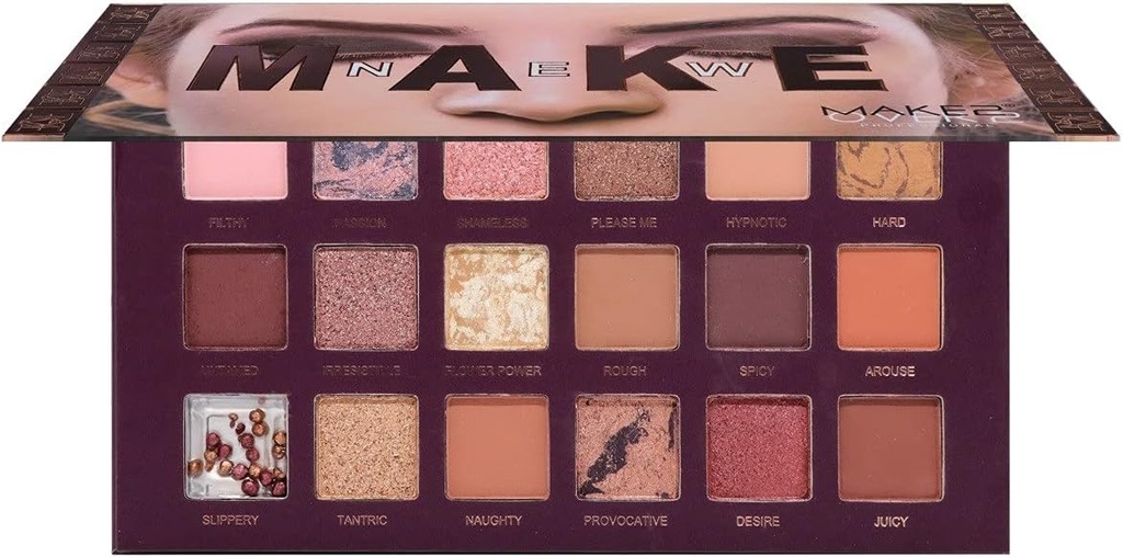 Make Over 22 The New Make Eyeshadow Palette, Mne003