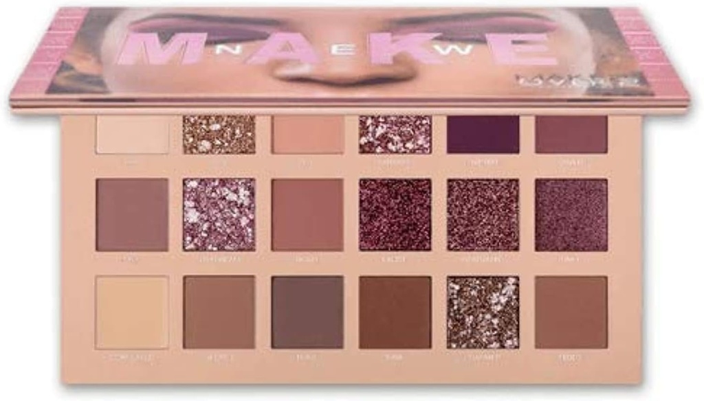 Make Over 22 Mne001 18 Color The New Make Eyeshadow Palette