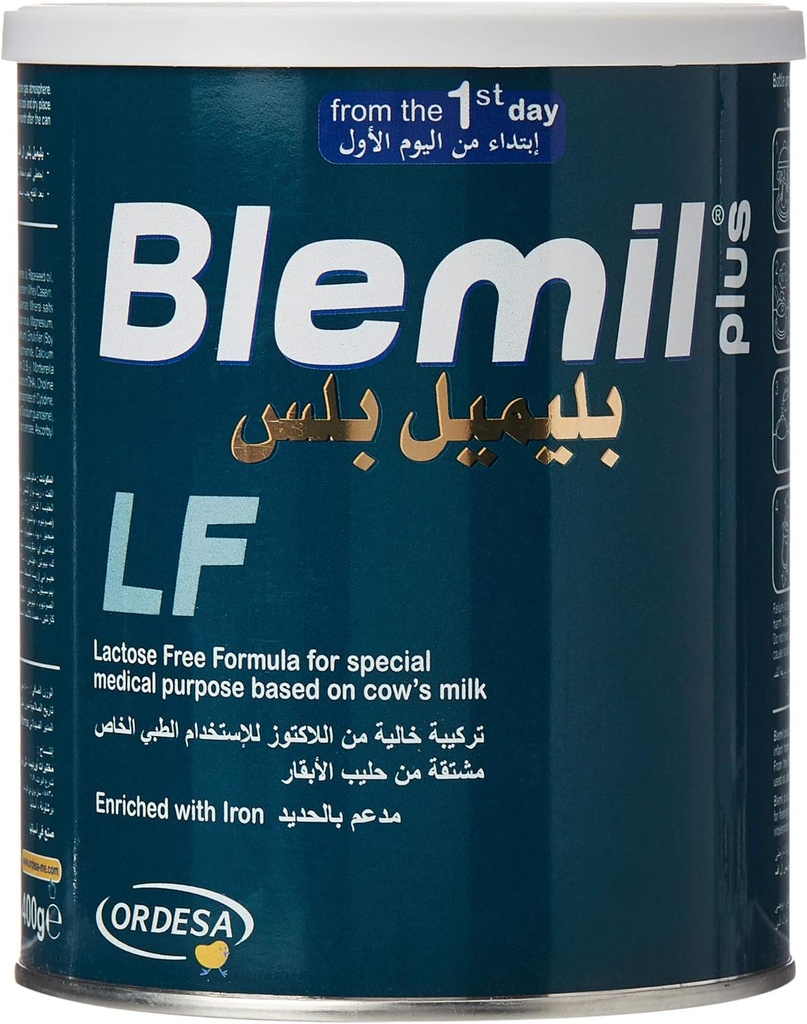 Ordesa Blemil Plus Lf Lactose Free Powder, 400 Gm