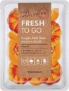 Tonymoly Fresh To Go Pumpkin Mask Sheet, 25g