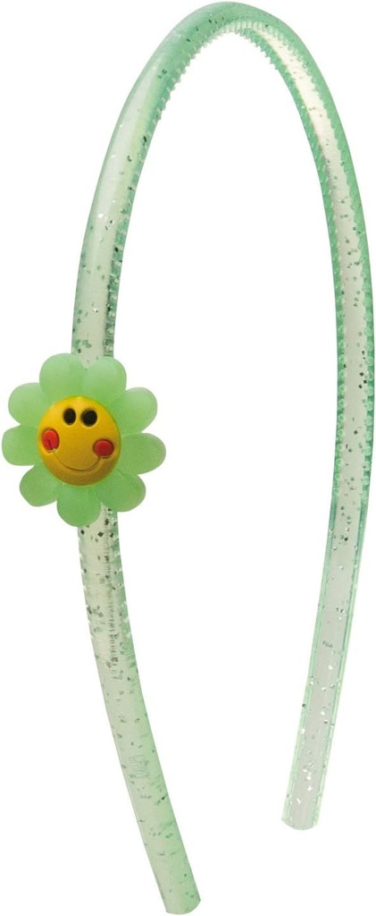 Titania Sunflower Design Headband, Green