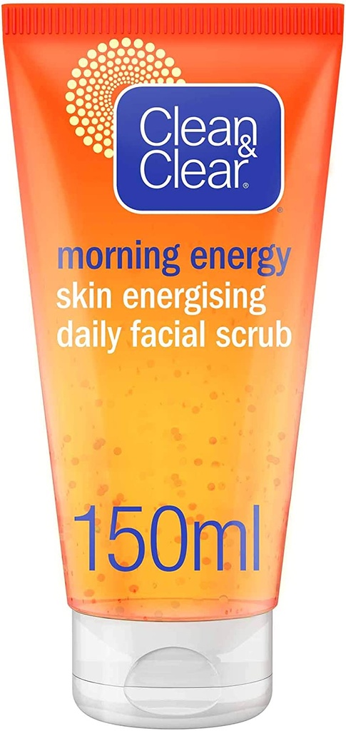 Clean & Clear Daily Face Scrub Morning Energy Skin Energising 150ml