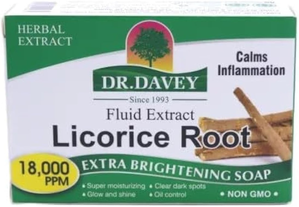 Dr. Davey Extra Brightening Soap With Licorice 100 G