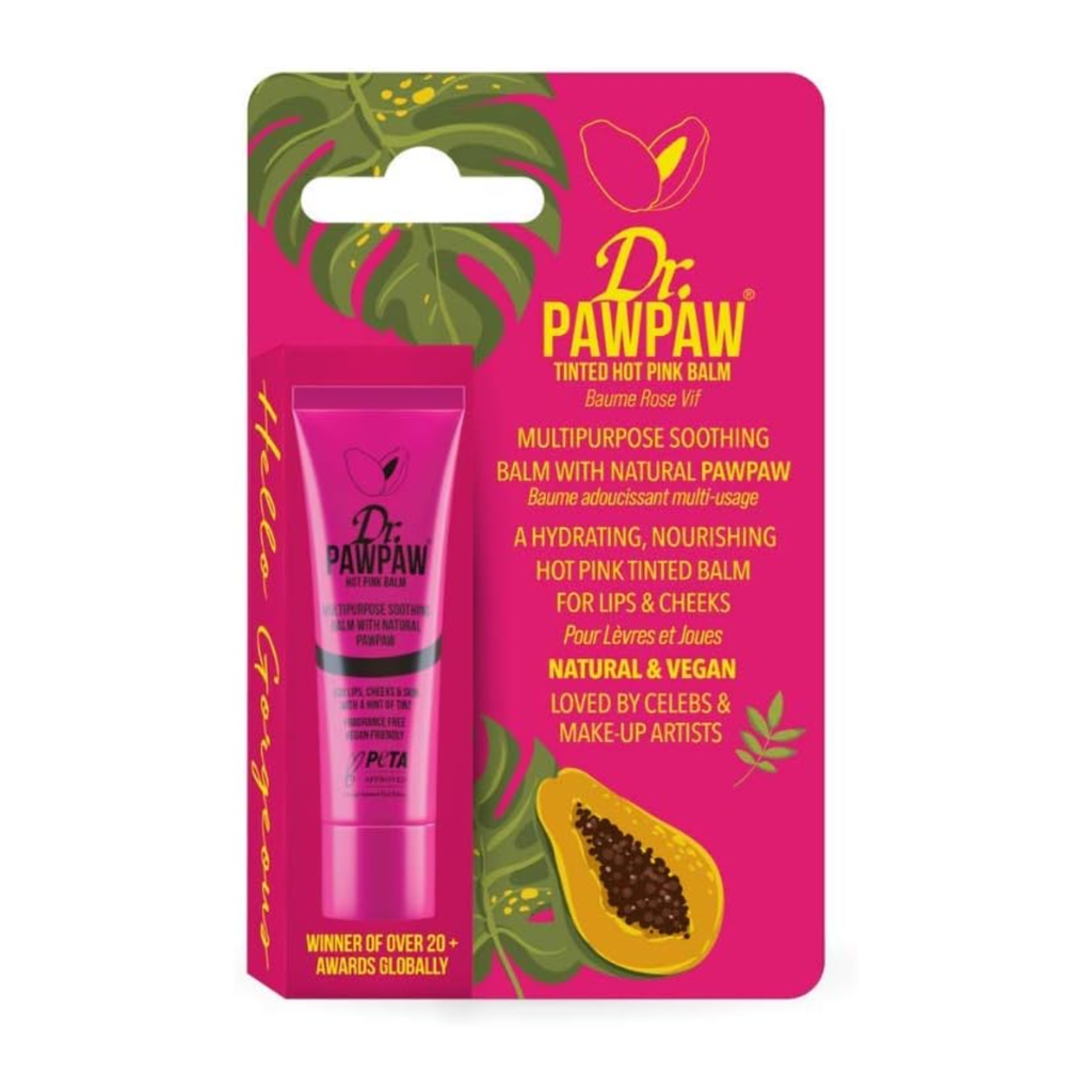 Dr. Pawpaw Hot Pink Balm For Lips And Skin, 1 X 10ml