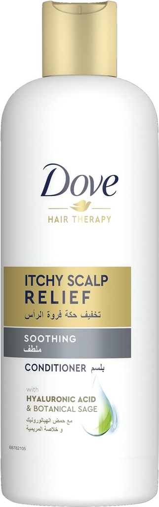 Dove Hair Therapy Conditioner For Dandruff Removal, Itchy Scalp Relief, For 100% Dandruff Free And Softer Hair, 400ml
