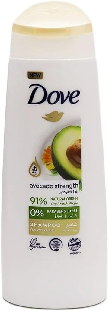 Dove Avocado Strength Hair Shampoo 200 Ml