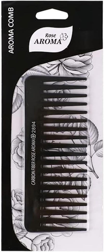 Rose Aroma Carbon Fiber Hair Comb 2894