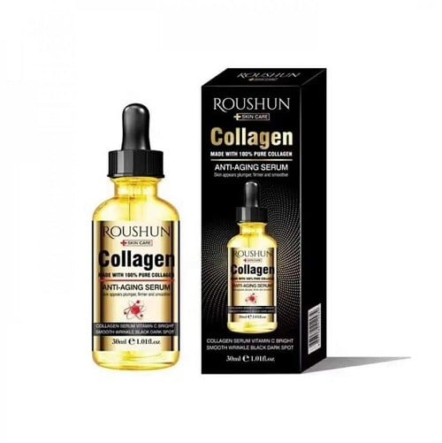 روشن سيروم الكولاجين الطبيعي 30 مل مضاد الشيخوخة