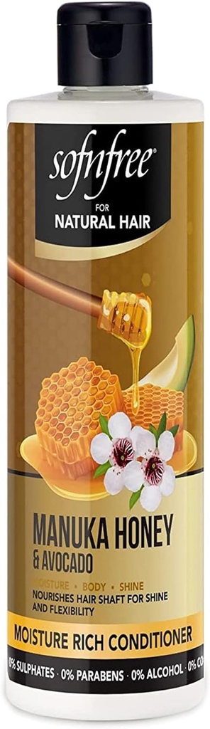 Sofn'free 29006 Manuka Honey And Avocado Shampoo 350 Ml