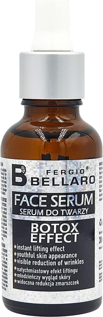Fergio Bellaro Botox Effect Face Serum, 30 Ml