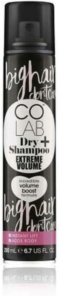 Colab Extreme Vol Frgrance Dry Shampoo Spray, 200 Ml
